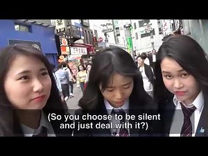 What Japanese Girls Think of Chikan molesting girls on trains YouTube