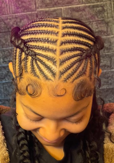 Stitch Braids Transformation into Fishbone Style
