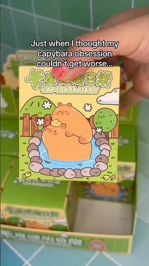 @newburycomicsblindboxes on TikTok: You can never have too many capybaras #capybara #blindbox