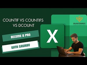 Master COUNTIF, COUNTIFS & DCOUNTA in Excel | Data Analysis Made Easy!
