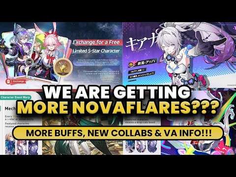 MORE CHARACTER BUFFS!!! JIAOQIU, LINGSHA & FUGUE BUFFS, FATE COLLAB INFO, & VA INFO!! - HSR LEAKS