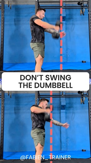 Fabien - Crossfit Coach L3 on Instagram: "An efficient dumbbell snatch = clean, straight power 👇 1️⃣ Keep it close to your body 2️⃣ Drive from legs and hips 3️⃣ Pull straight up, no swing 4️⃣ Lock out strong overhead A straight line means more control, more power, less shoulder stress 🔥 Is your DB snatch clean or messy? 👇 #crossfit #dbsnatch #snatch #training #wod fitness technique efficiency crossfittraining"