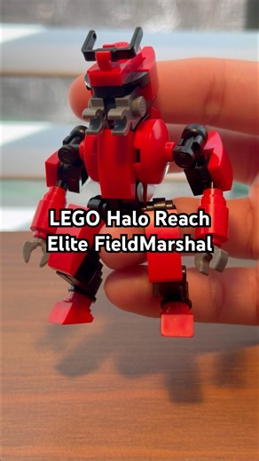 LEGO Halo Reach Elite FieldMarshal - FULL Tutorial #halo #mocs #lego