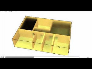 CFD Apartment Fire Spread Pyrosim (FDS Program)