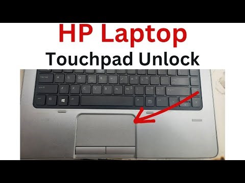 Disabling touchpad on Hp laptops // Hp laptop touchpad unlock