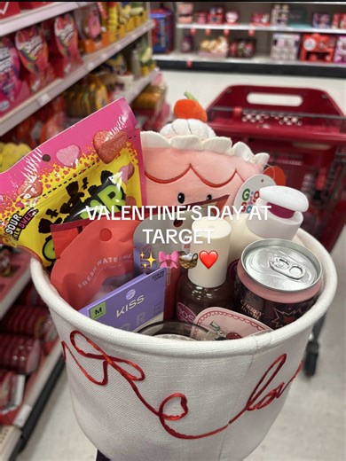 Create a Valentine's Day Basket at Target