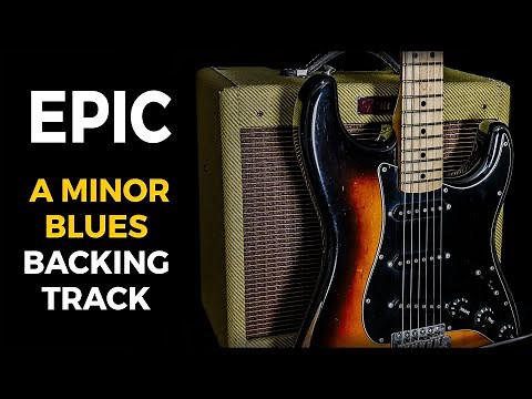 Epic A Minor Blues Backing Track