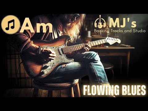 Smooth Flowing Blues in A minor | Backing Track Jam