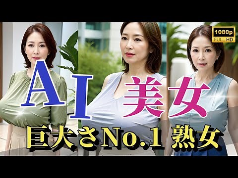 AI美女|巨大No.1熟女|AIグラビア|stablediffusion|Giantess Beauty|Mature AI Art|AI Lookbook|AI Beauty|AI뷰티|人工智能美女