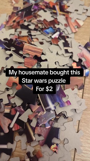 Star Wars Puzzle: Framing an Iconic Art Piece
