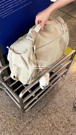 A new bag and a new journey — everything feels so exciting✈️🙌🏻#bagsmarttravel #bagsmarttravelbackpack #travelessentials #backpack #travelhack