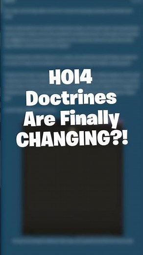 HOI4 Doctrines Are Finally CHANGING?! | DevDiary: Doctrines