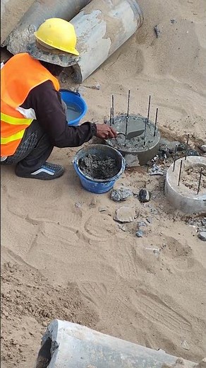 Foundation Engineering: How to Seal and Fill Pre-cast Concrete Piles
