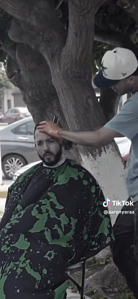 Outdoor Haircut Session: Transforming Styles