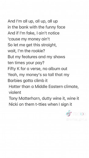 Nicki Minaj Monster Song Lyrics