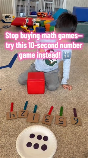 The Easiest Math Game for Kids (Teaching Numbers & Addition!)