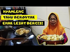 Membuat Tahu Berontak Tahu Isi Istimewa Enak Gurih