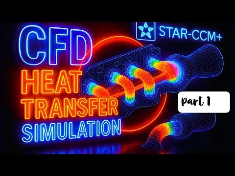STAR-CCM+ Tutorial | Conjugate Heat Transfer | Part 1– Importing CAD | Advanced
