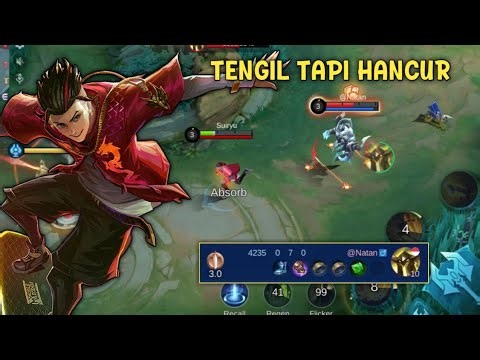 BIKIN DIEM URANUS YANG SOK TEBAL PAKAI CHOU DAMAGE | CHOU BUILD TERSAKIT - TOP GLOBAL CHOU MLBB