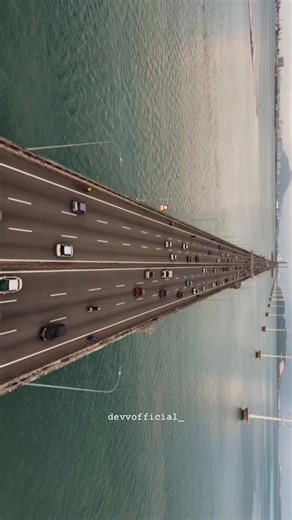 Penang Bridge Aerial Views: Penang Island Drone Footage