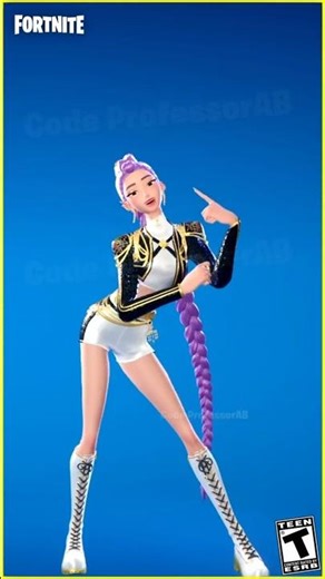 Fortnite Gnarly Emote Golden Rumi Skin Thicc 🍑😜😍