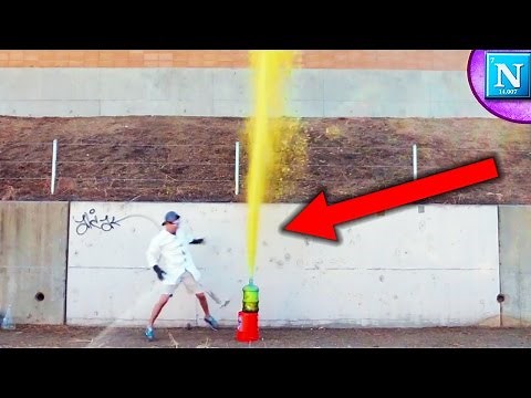 HUGE Foam EXPLOSION!!! Dangerously Large