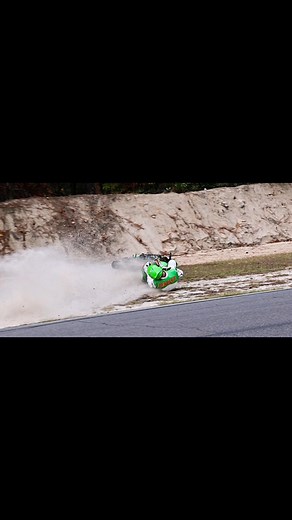 Pit-Lane Moto Test... Did he lose the front or the rear? Sometimes we reach the limit sooner than expected, but there are many factors that play into what may cause or prevent a crash. Remember 100 points of grip? #champschool #champhabbits | Apex Pro Photography