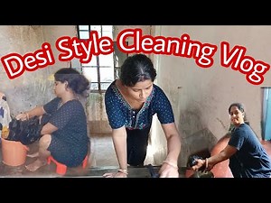 Desi Style Cleaning Vlog 🔥|| Indian housewife Busy Morning Routine