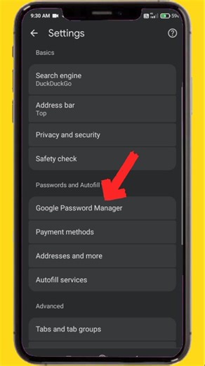 how to view saved passwords in chrome app #passwards#tech #shorts