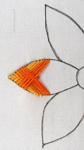 😍Most beautiful hand embroidery flower design💥🔥 #viral #embroidery #love #reels #trending | SR Embroidery