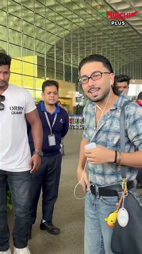 Orry Spotted at the Airport in Full Swag Mode! ✈️😎 #orry #bollywood #mirchiplus