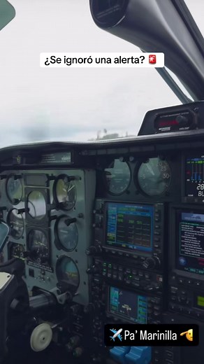 Alerta ignorada en cabina: análisis del accidente aéreo