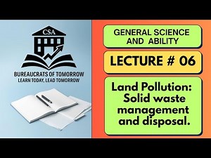 🌍 CSS GSA | Land Pollution, Remote Sensing & GIS, Population Planning Explained