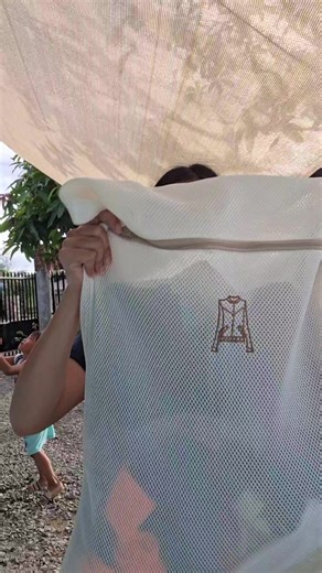 Organize Your Laundry with Mesh Bags