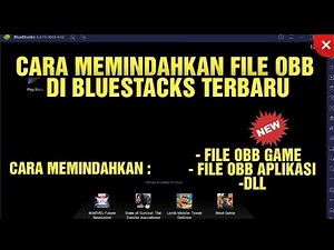 How to move obb files in Bluestacks | How to install APK and OBB in Bluestacks 5