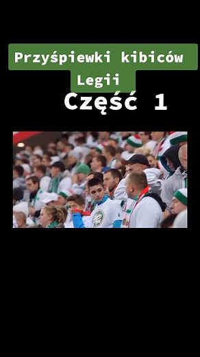 Poles Cheering for Legia in Lively Stadium Atmosphere