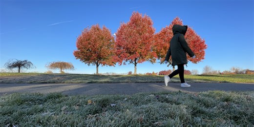 Early fall chill descends on millions across US as unseasonable cold takes hold of Upper Midwest