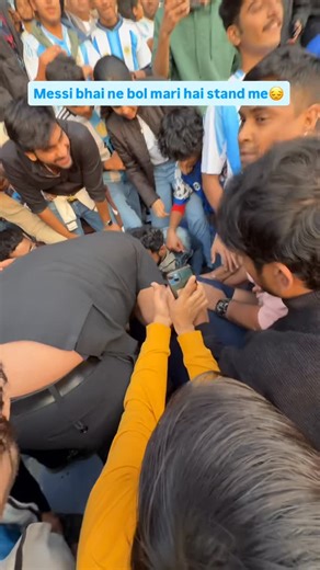 Manuuuuuu on Instagram: "Mental health update😔🙏🏻 #messi #football #mesiindiatour2025"