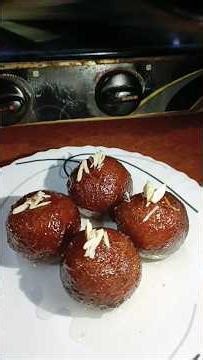 Easiest way of making Gulab jamun👍#dessert #gulabjamun #gits #gitsgulabjamun #shorts #trending