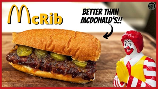 Learn how to make the McDonald's McRib in your own oven!