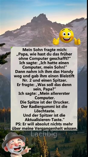 Der erste Computer 😁✏️💻#witzig #humor #memes #deutschland #shorts #meme #fyp #youtube #comedy