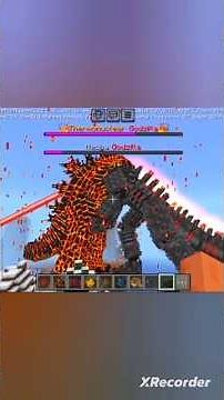 😱Godzilla mod#minecraft​ #videos​#godzilla #aloohunterz