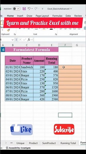 How to use FORMULATEXT function in Excel 🔥💯| Basic to Advanced Excel #mechvate #excel