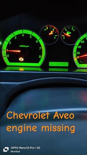 Chevrolet Aveo engine missing problem O2 sensor faulty #mechanic #shorts