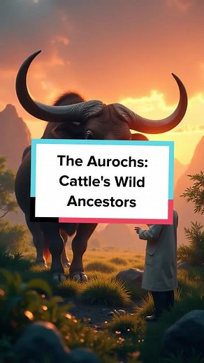 Dive into the fascinating world of Aurochs, the wild ancestors of modern cattle. Discover their story, extinction, and lasting legacy! #Aurochs #ExtinctAnimals #Wildlife #History #Cattle