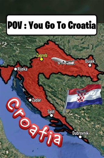 POV : You Go To Croatia🇭🇷 #croatia #travel #europe #popular #viral | pov you go to