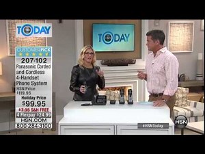 Panasonic CordedCordless 4Handset Phone System