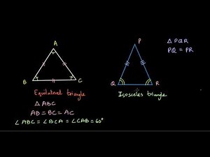 Equilateral and Isosceles | Triangle and its properties | NCERT Math Class 7 | Khan Academy