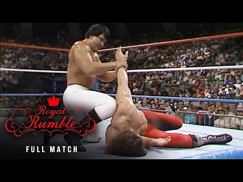 FULL MATCH: Ricky Steamboat vs. Rick Rude: Royal Rumble 1988