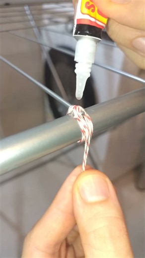A Genius Method to Quickly and Easily Fix a Clothes Dryer using Thread and Glue #DIY #tips